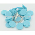 Top sale blue pads,essential oil locket pad,pads for essential oil necklaces